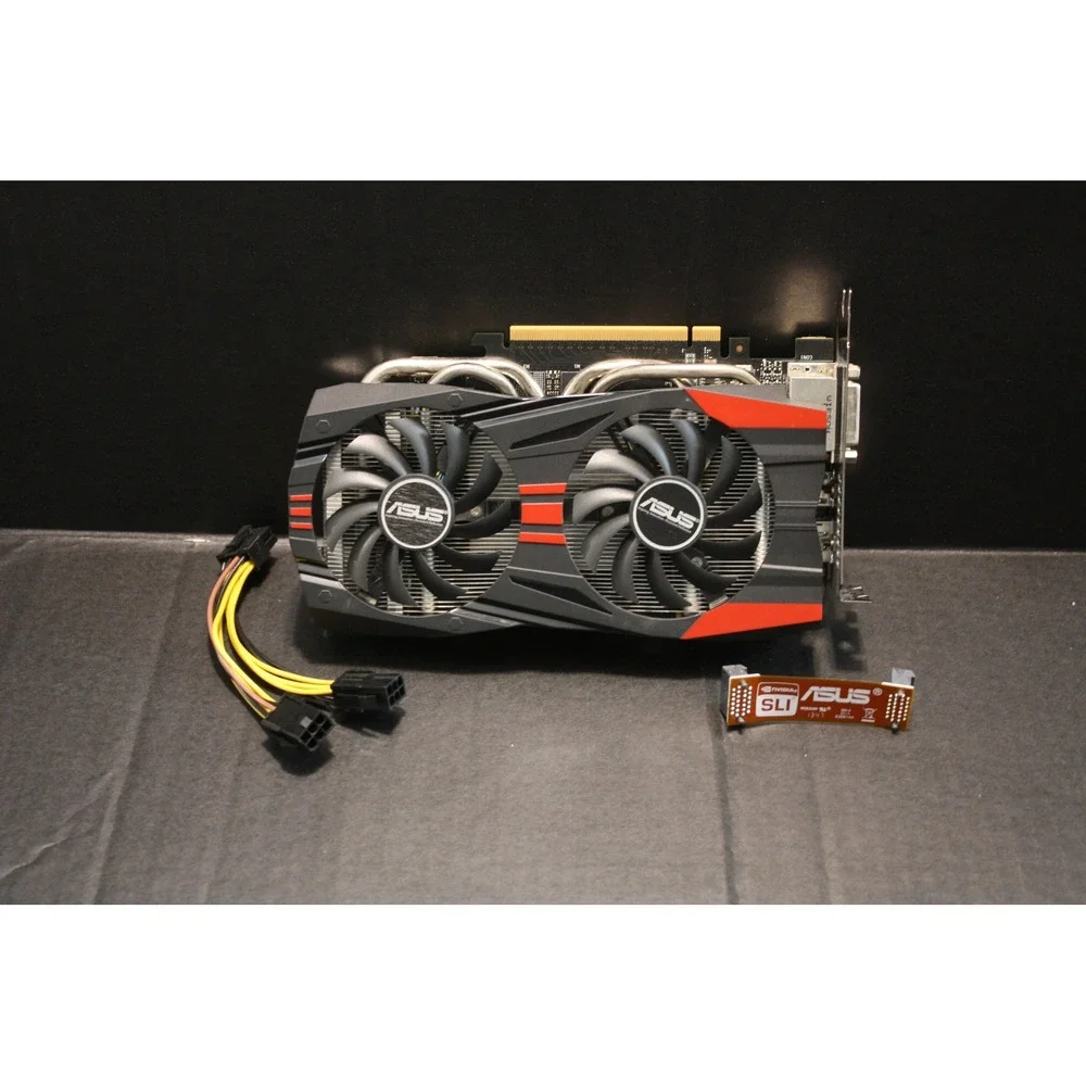 Asus NVIDIA GeForce GTX 760 GPU‎ 2GB GDDR5 Black/Red Dual Fan | Good